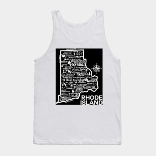 Rhode Island Map Tank Top